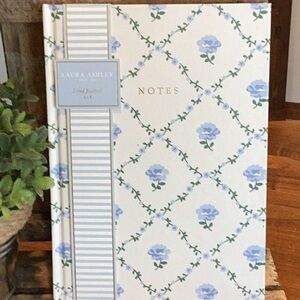 Laura Ashley Blue Floral Lined Journal